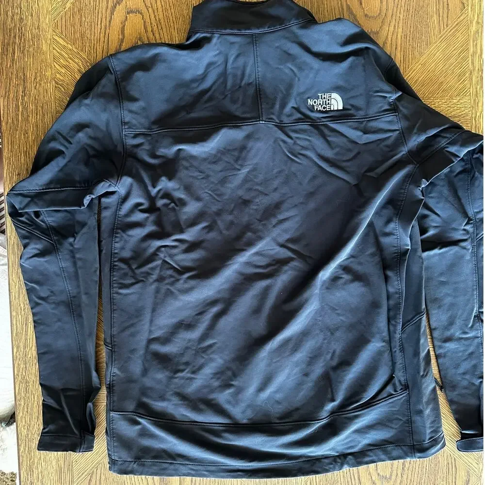 North Face TNF Apex Softshell Jacket Black Men's XL
